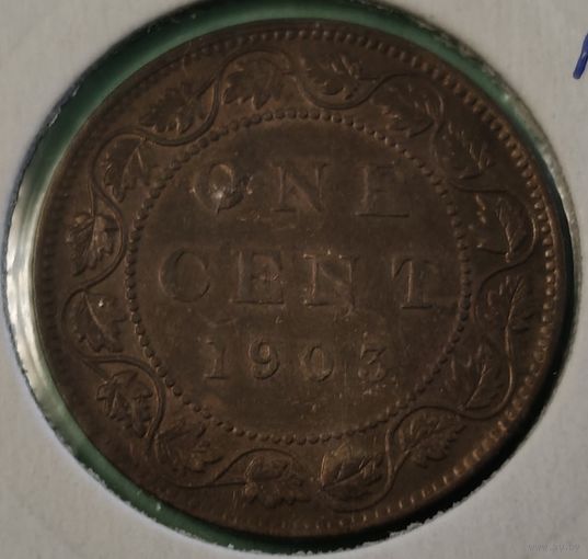 Канада 1 цент, 1903