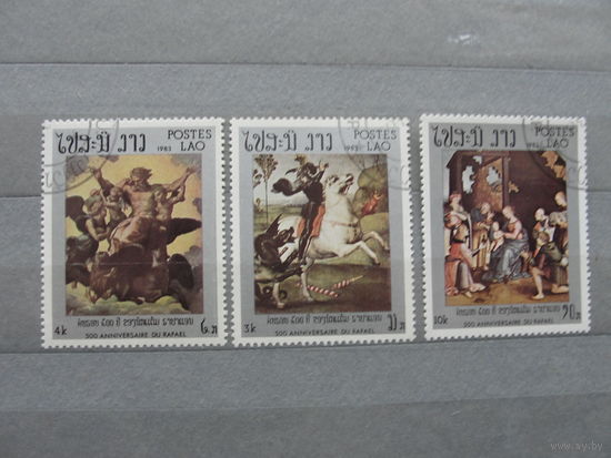 Продажа коллекции с 1 рубля! Искусство на почтовых марках мира.