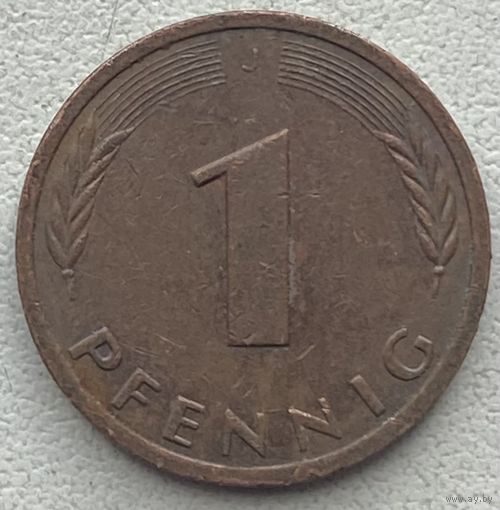 Германия 1 пфенниг 1985 г. J