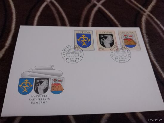 КПД 2004г. Литва. Геральдика.