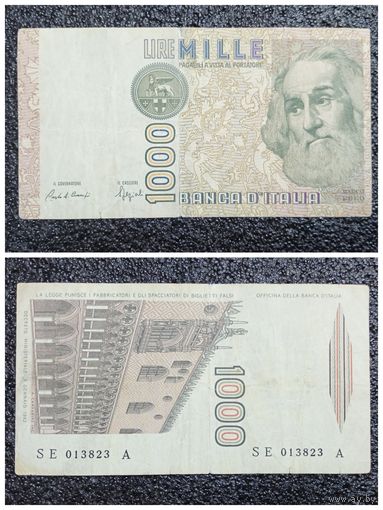 1000 лир Италия 1982 г.