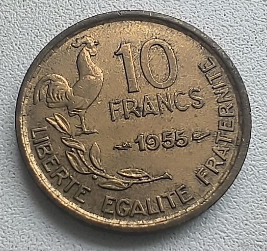 Франция 10 Франков, 1955  6-11-5
