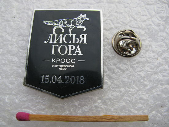 Знак. Лисья гора. Кросс в битцевском лесу. 15.04.2018. тяжёлый, цанга