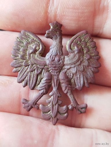 Кокарда меж военная Польша,оригинал,с рубля