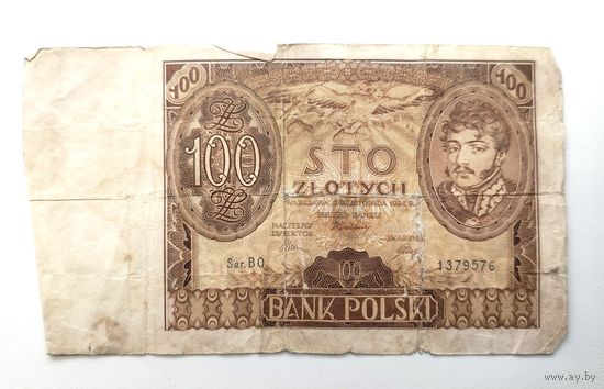 100 злотых 1934 года.