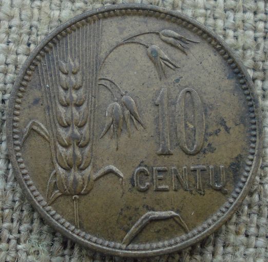 10 центов 1925 Литва