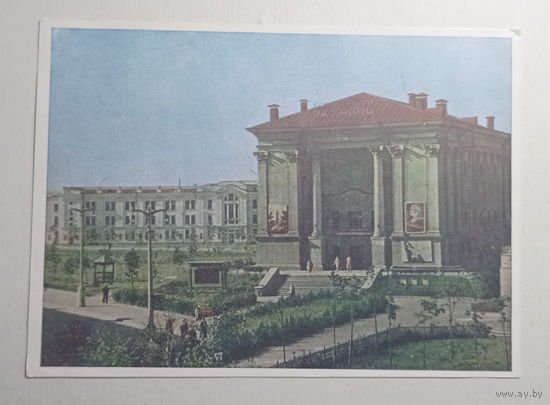 Открытка Витебск кинотеатр Октябрь 1962 год тираж всего 17000 фото Ананьиных