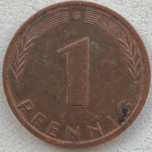 Германия 1 пфенниг 1975 г. G