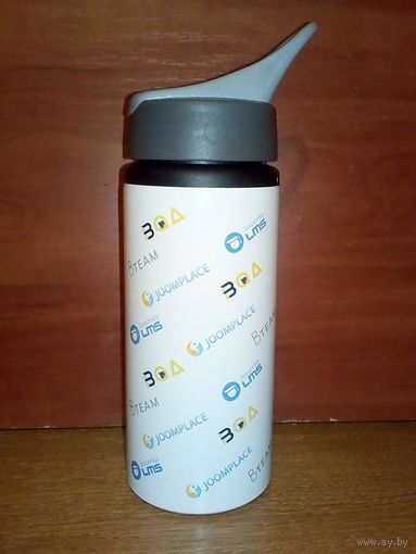 Фитнес бутылка для спортсменов студентов школьников металл