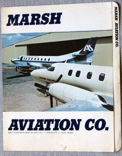 Рекламный буклет фирмы Marsh Aviation Co. Спецвыпуск для авиасалона Ле Бурже 1987 года