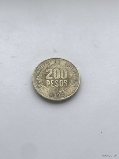 200 песо, 2004 г., Колумбия