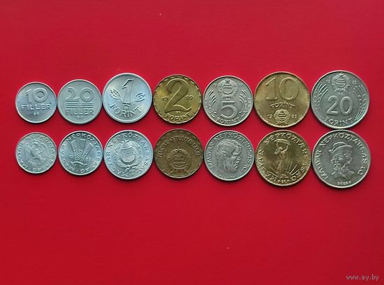 Венгрия (7 монет)