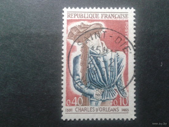 Франция 1965 поэт, герцог Орлеанский, граф Ангулема