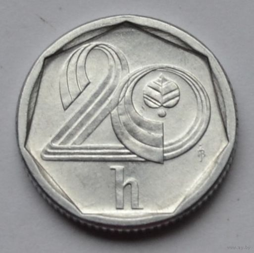 Чехия, 20 геллеров 1995 г.