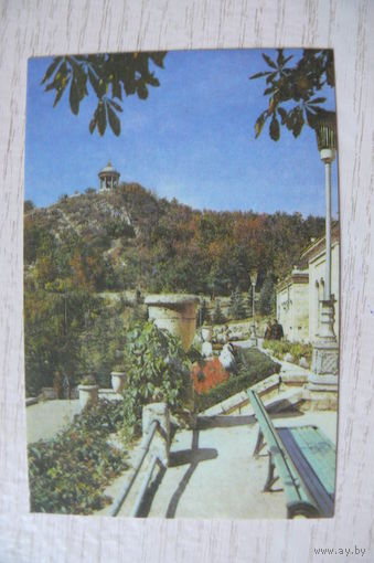 Календарик, 1988, Пятигорск. Эолова арфа.