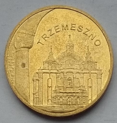 Польша 2 злотых 2010 г. Тшемешно