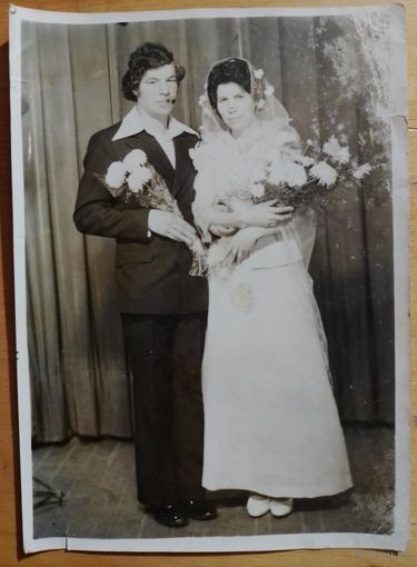 Старое фото свадьба