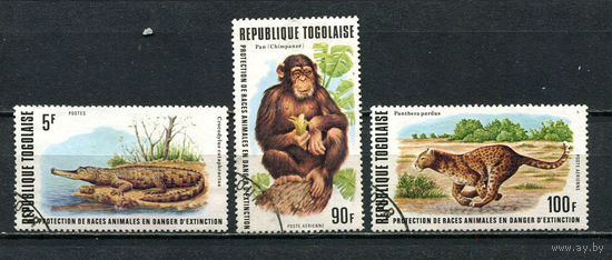 Того - 1977 - Фауна - 3 марки. Гашеные.  (Лот 56HA)-T4P45
