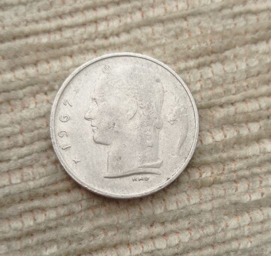 Werty71 Бельгия 1 франк 1967