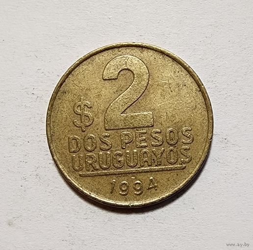Уругвай 2 песо, 1994