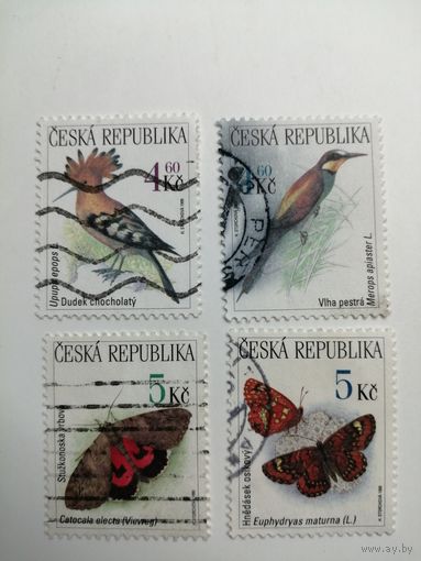 Чехия 1999. Животные, находящиеся под угрозой исчезновения. Полная серия