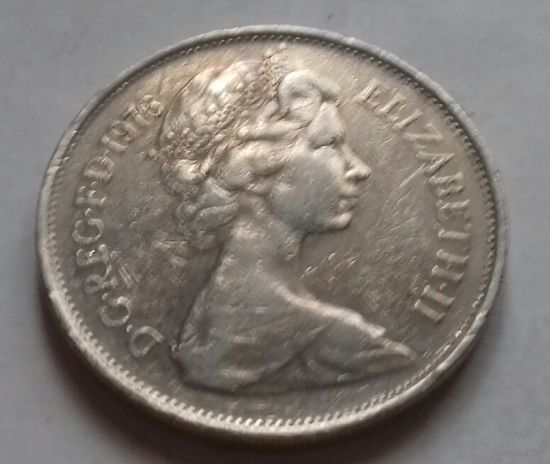 10 пенсов, Великобритания 1976 г.