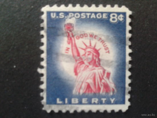 США 1958 статуя Свободы