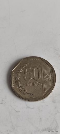 Перу 50 сентимос 2008