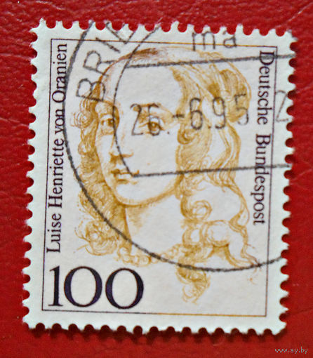 Германия,  1995 г., Знаменитые женщины. Луиза Генриетта фон Ораниен