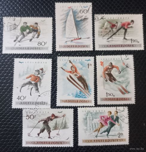 Венгрия. 1955г. Спорт. Полная серия.