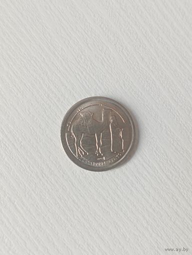Западная Сахара 5 песет 1992 года