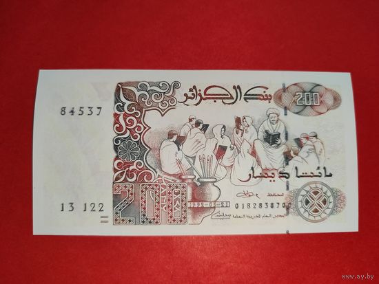 Алжир 200 динаров 1992 UNC