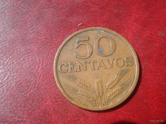 50 сентаво 1974 год Португалия