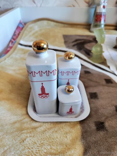 Прибор для специй Олимпиада фарфор Минск