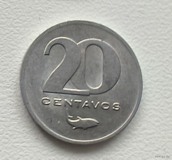 Кабо-Верде 20 сентаво, 1977. 4-2-5