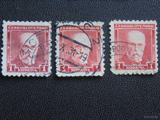 Чехословакия 1925 г. Т. Масарик.