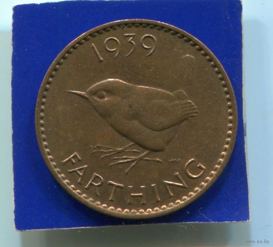 Великобритания 1 фартинг 1939