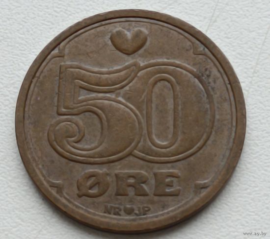 Дания. 50 оре 1989 года.