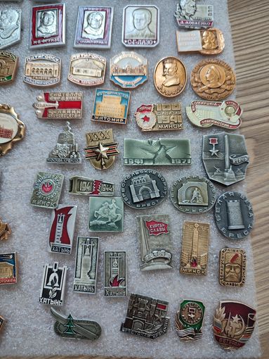 Значки на выбор