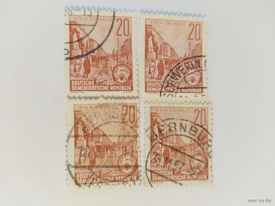 ГДР 1953 4 м 5-ти летний план