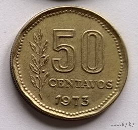 Аргентина 50 сентавос 1973