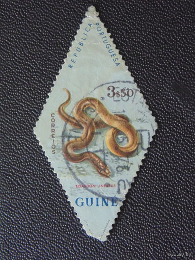 Португальская Гвинея 1963 г. Змеи.