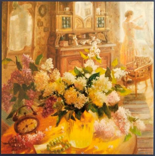 Утро на даче. Худ.В.Жданов. Россия. 2018 г.