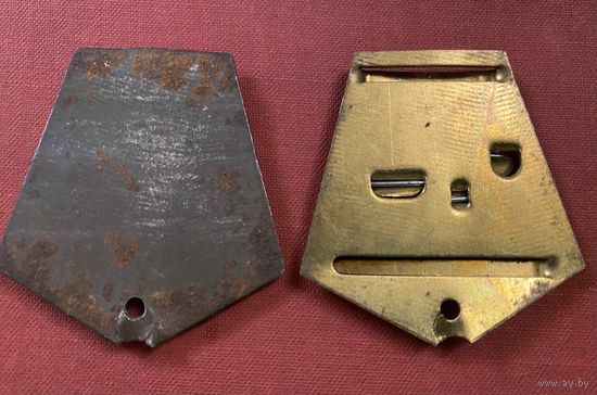 Бронзовые колодки (военная двойная и одиночная)