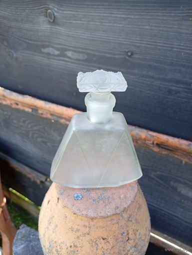 Редкий "Флакон от одеколона" стекло лзф, 1930-40г,ретро-ссср!