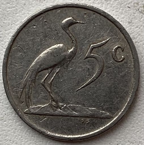 ЮАР 5 центов 1985 г.