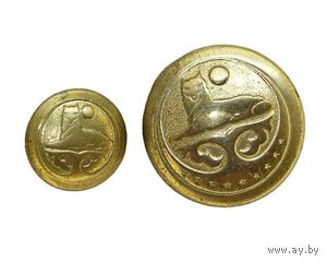 Чеченская республика. 2 мундирные пуговицы