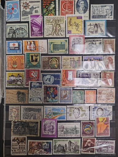 Лот гашенных марок мира 3