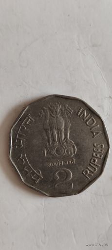 Индия 2 рупеес 2000