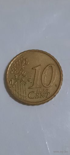 Австрия 10 евроцентов 2002